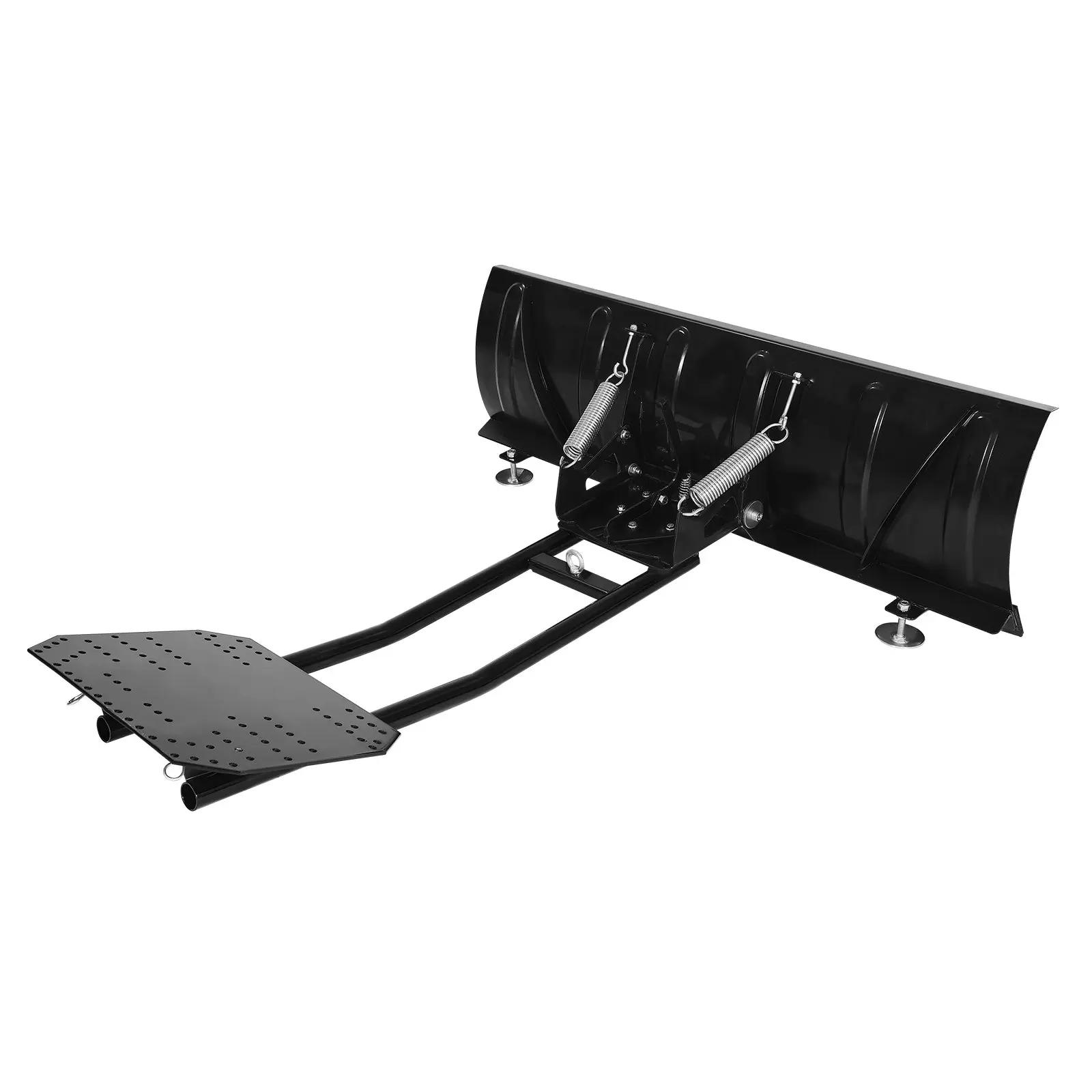 VEVOR Snow Plow Kit, 48in Universal Snow Plow Attachment, Height & Left-Right Adjustable, Quick To Detach, Steel ATV Scrape Blade, 3 Mount Options, Efficient Snows Clearing, for Most ATVs & UTVsSummervibes