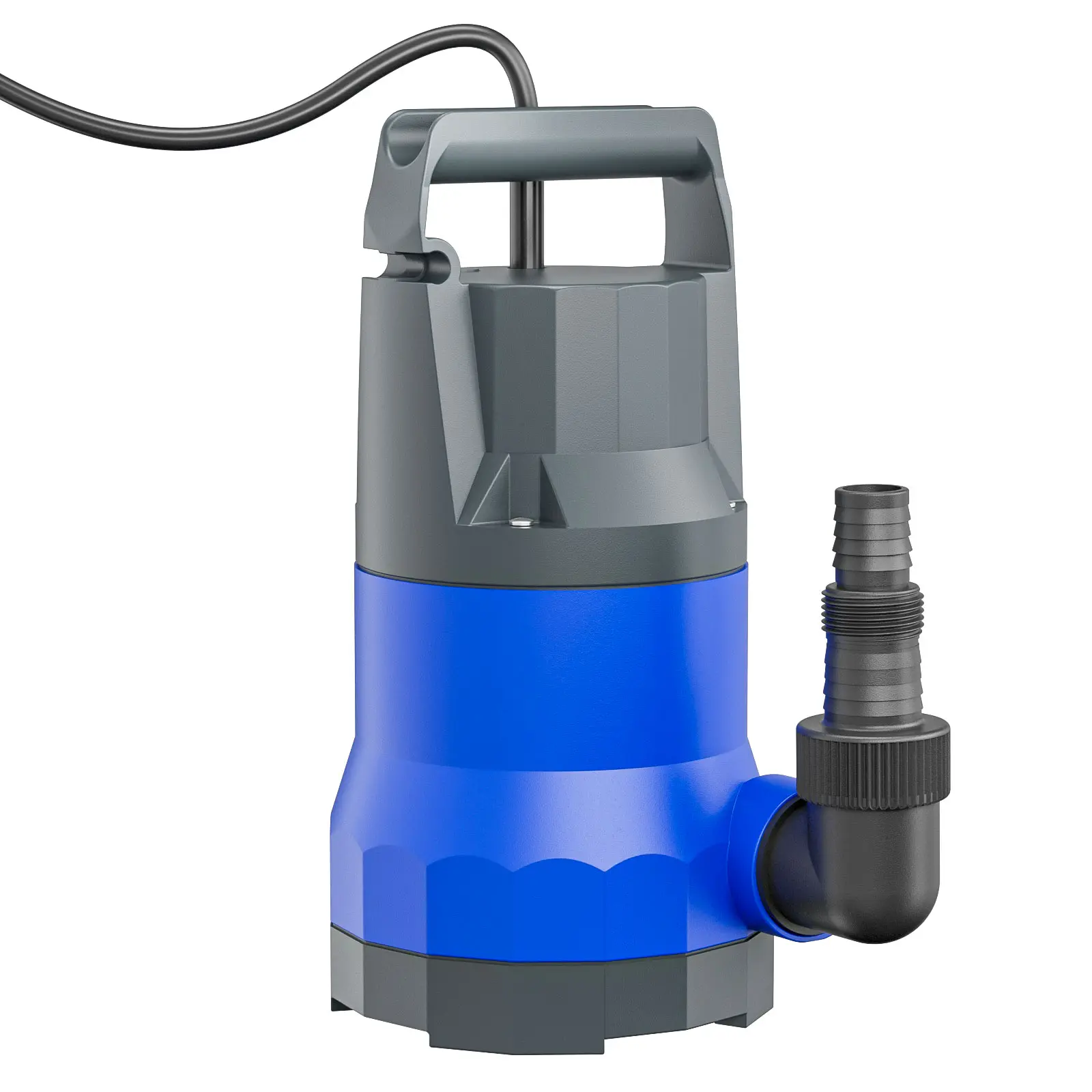 Sump Pump Submersible Water Pump 1HP 3700GPH Portable Electric Utility Pumps for Hot Tub, Standing Water, Pools, Boats, Gardens, and Pond
