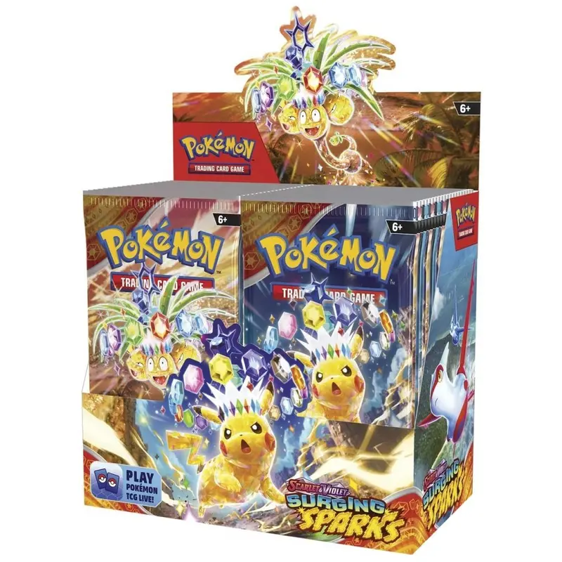 pokemon surging sparks booster box canada - TikTok Shop pokemon surging sparks booster box canada - TikTok Shop