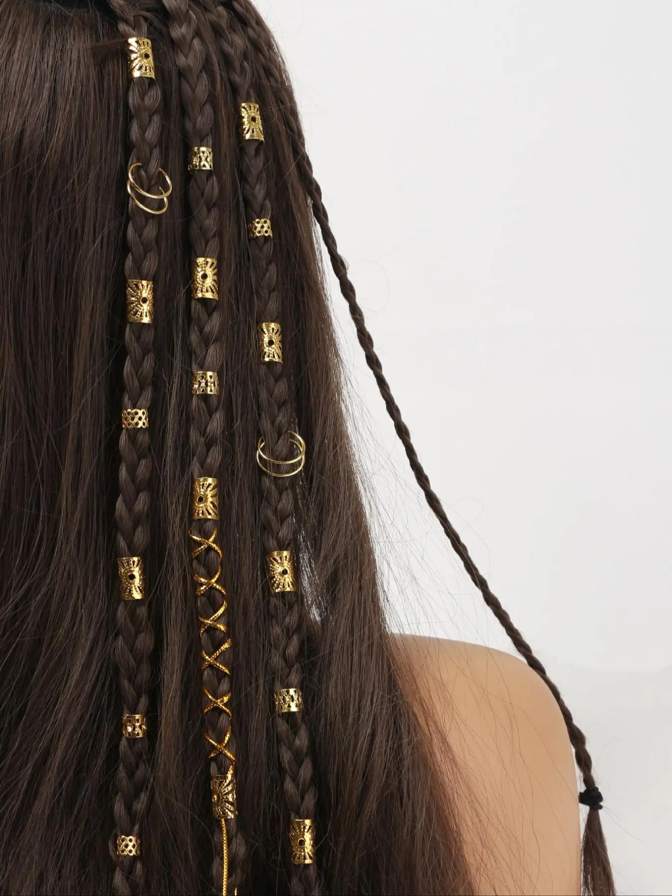 Hollow-Out Hair Rings, 41 Pcs/Set Fashionable Hair Accessories for Women & Girls, Trendy Versatile and Exquisite Pieces for Daily Wear
