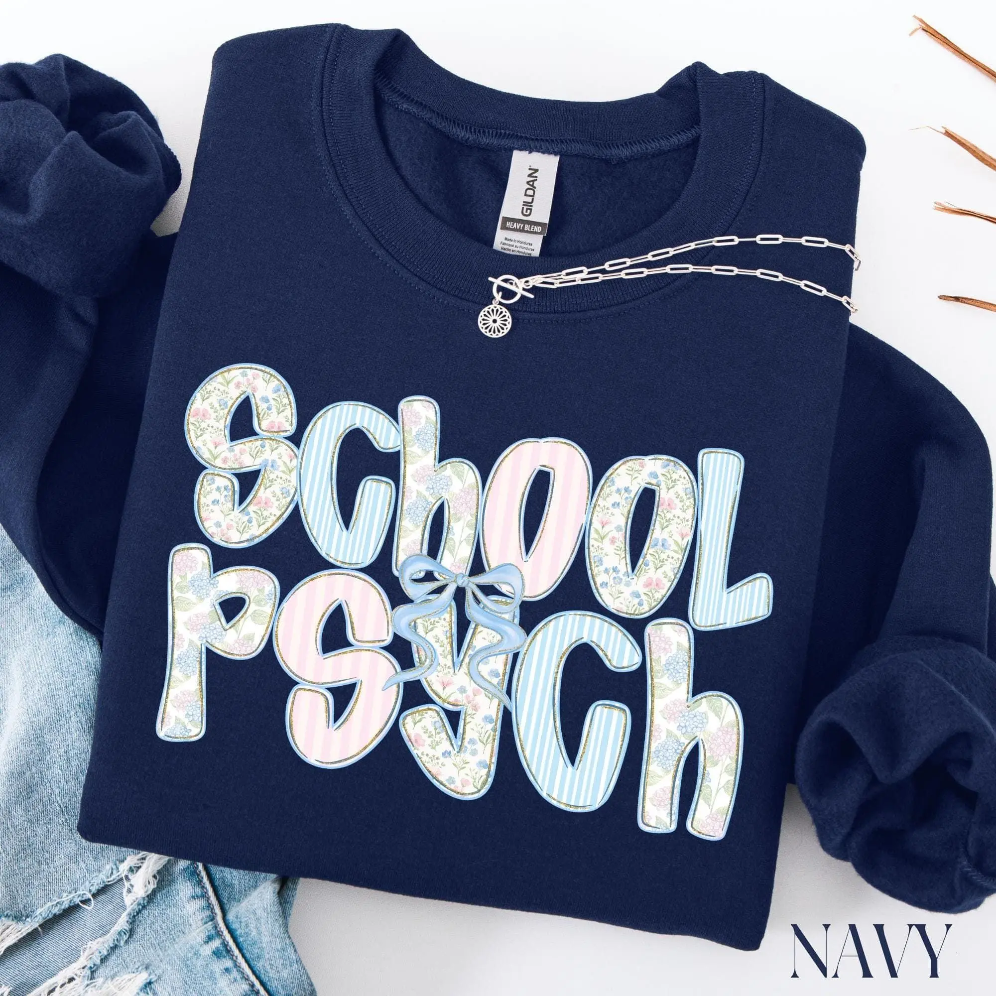 School Psych Sweatshirt, School Psychologist Gift
