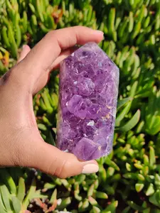Amethyst Agate Cut Base Clusters, Amethyst Cathedral, Amethyst Druzy, Amethyst Druze, Quartz Geodes, Amethyst Cluster, Third Eye Crystal,