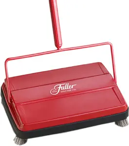 Fuller Brush Carpet Floor Sweeper Mini Stick Cleaner Hardwood Floors Laminate Cleans Cleaning Smooth Wooden Lightweight - Red o cedar