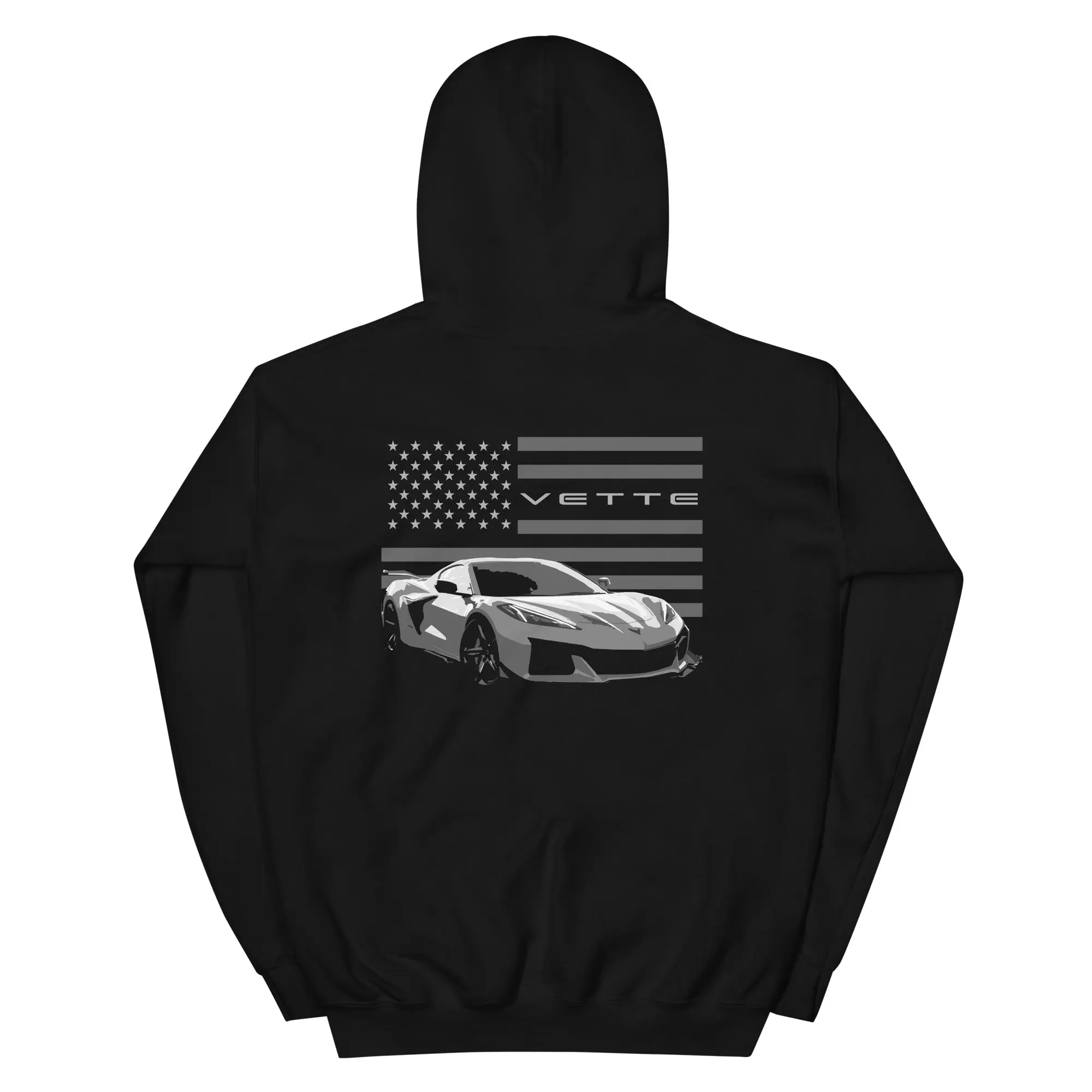 2023 Corvette C8 Z06 Mid Engine American Sportscar Unisex Hoodie