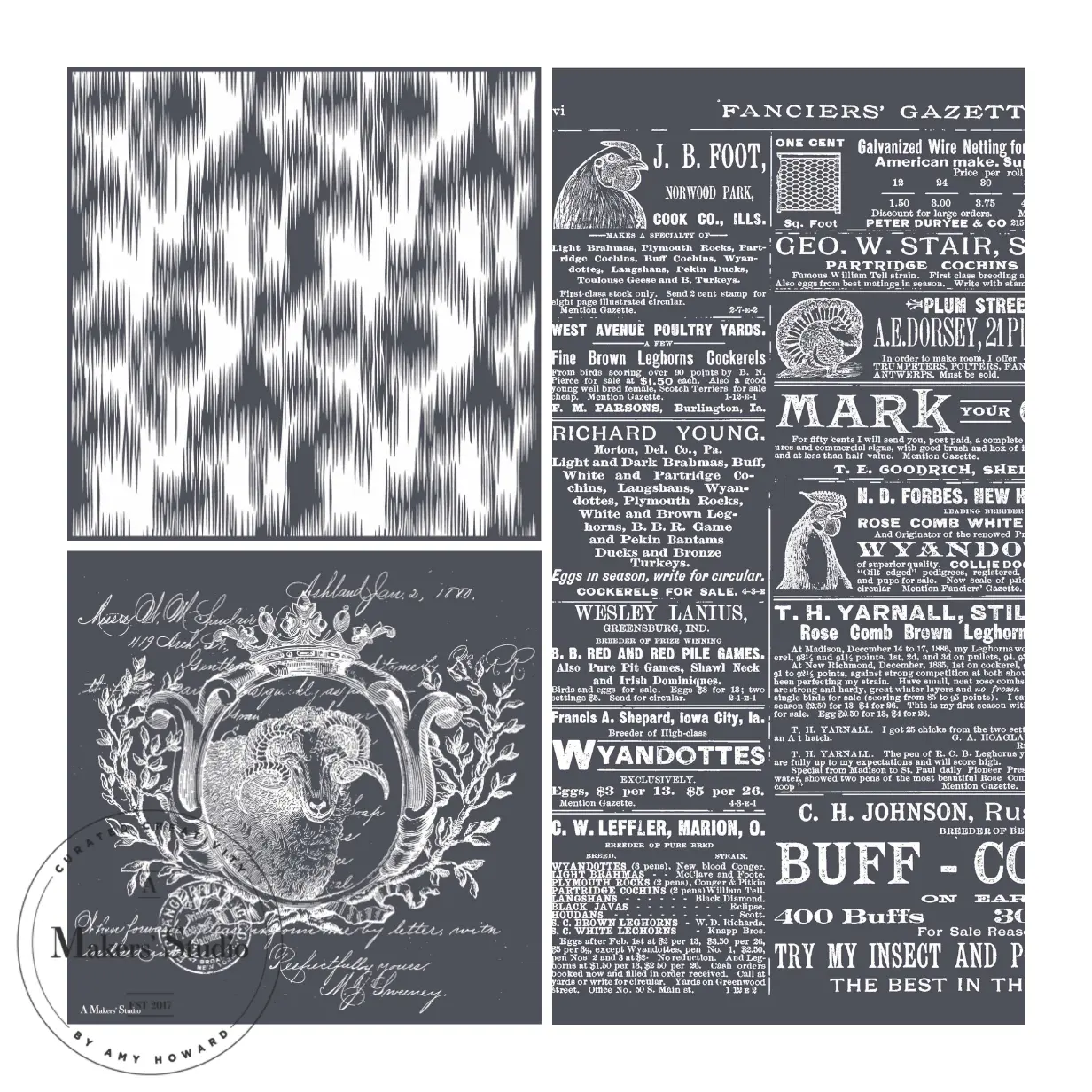 Animal Stencil Bundle Animal Stencil Bundle