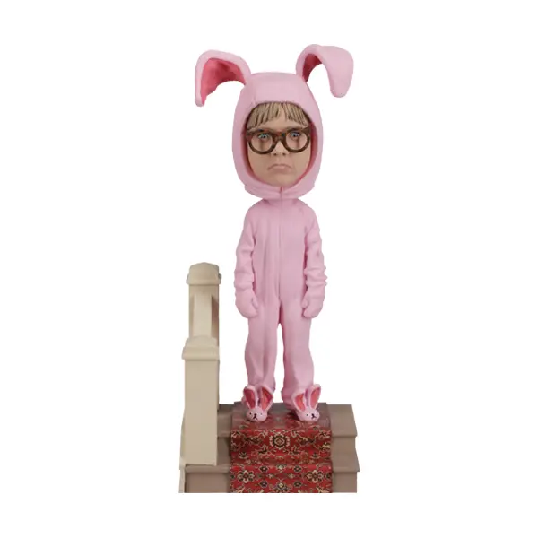 A Christmas Story - Ralphie in Bunny Suit Bobblehead Polyresin Figure