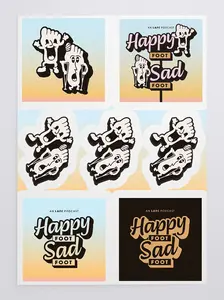 HaFoSaFo Sticker Sheet