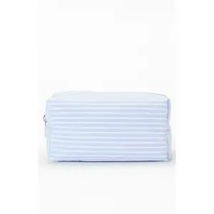John Galt Women's Striped Makeup Bag