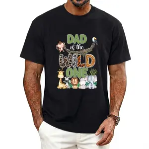 First Birthday Safari Family Matching T shirt For The Wild One