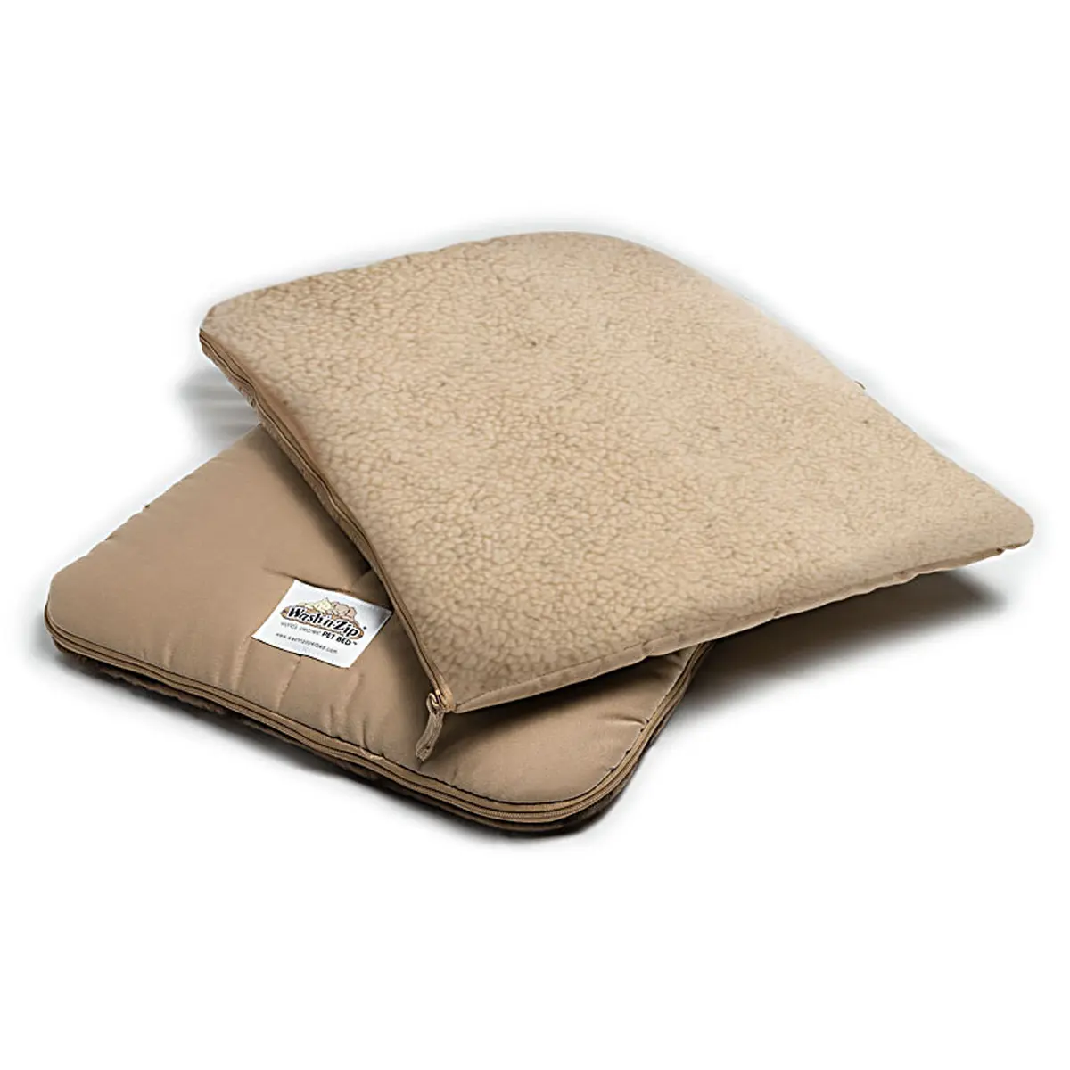 Wash 'n Zip Pet Bed - The World's Cleanest Pet Bed