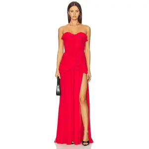 Lovers and Friends Maddie Gown in Red