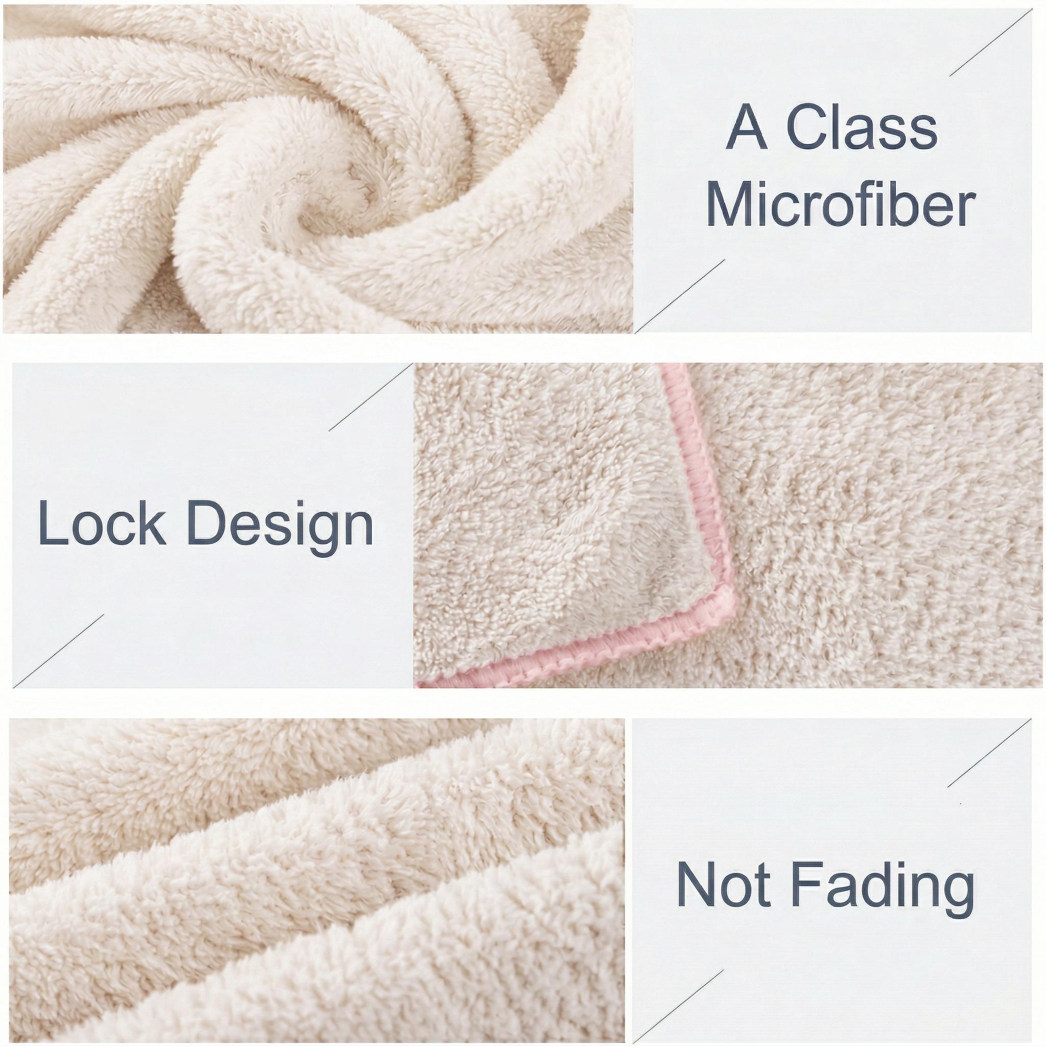 3 Pack Microfiber Hair Towel Cap for Women, Ultra Absorbent Quick Dry Hair Turban Wrap with Bow, Anti-Frizz Soft Hair Drying Towels for Wet Hair, Curly Hair, Skincare & Shower (Pink, Blue, Beige) 3 Pack Microfiber Hair Towel Cap for Women, Ultra Absorbent Quick Dry Hair Turban Wrap with Bow, Anti-Frizz Soft Hair Drying Towels for Wet Hair, Curly Hair, Skincare & Shower (Pink, Blue, Beige)