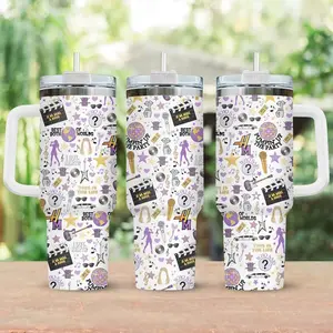 Hannah Montana Tumbler 40oz, Hannah Montana 20Th Anniversary Cup, Channel Pop Star Tumbler, Channel Cup Gift