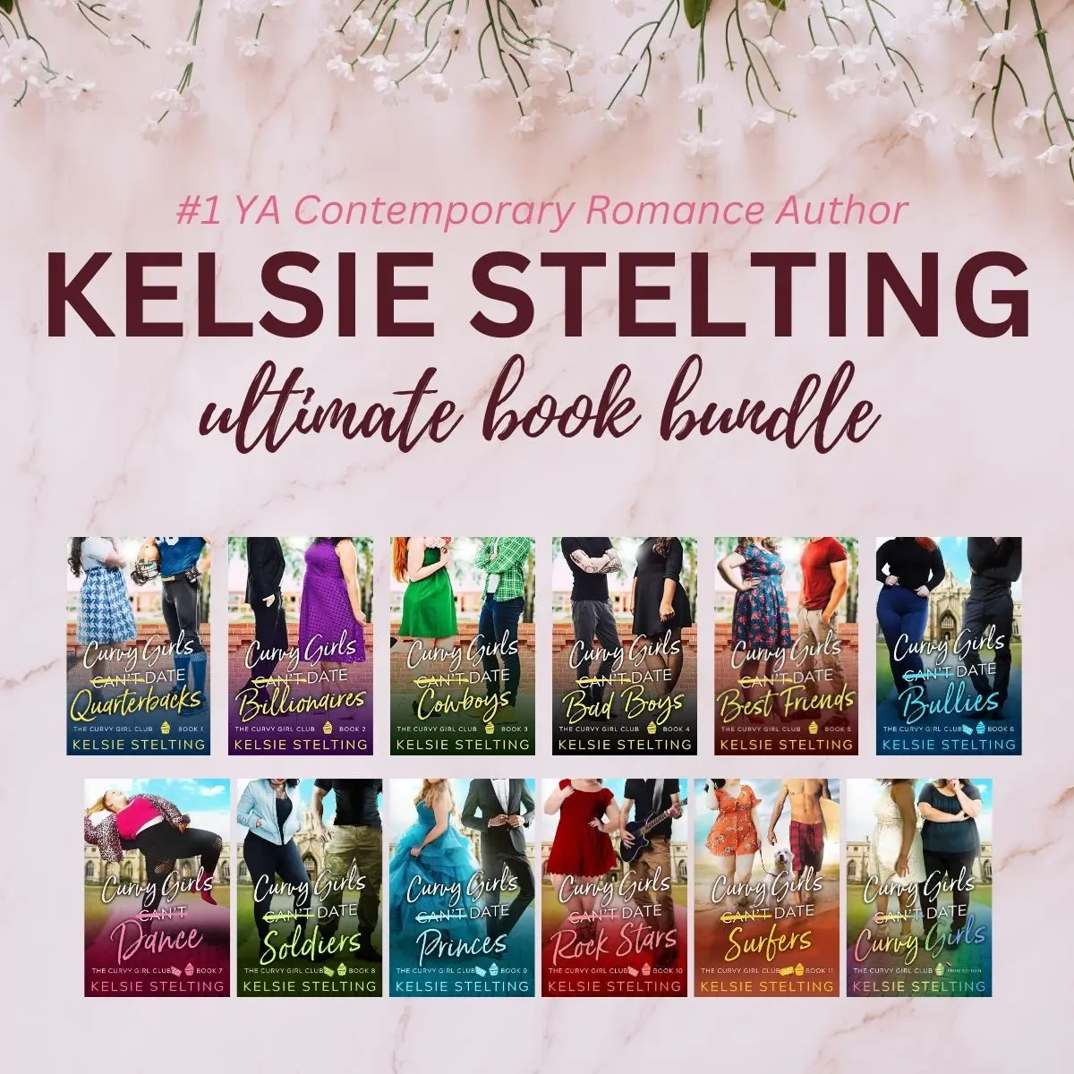 The Curvy Girl Club: Plus Size Romance Bundle  Books 1-14 (Paperback) Comicbookset
