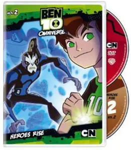 Ben 10: Omniverse: Volume 2: Heroes Rise  [DVD Video Disc] 2 Pack, Dolby