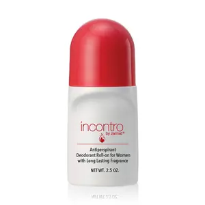 Zermat USA Incontro, Roll-On Deodorant for Women, 24 h Antiperspirant 2.5 Oz.