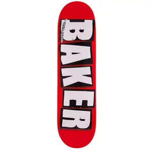 Baker Deck Brand Logo White 8.125"