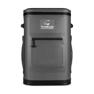 Yukon Hatchie Backpack Cooler -Charcoal/Black
