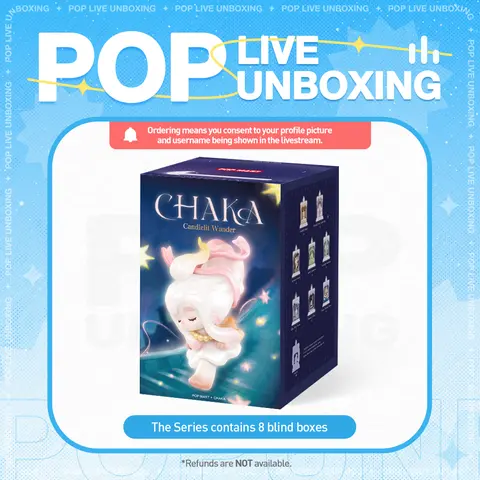 [POP NOW]CHAKA Candlelit Wander Series Figures Blind Box