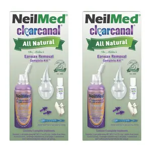 NeilMed Clearcanal Natural  (Pack of 2)