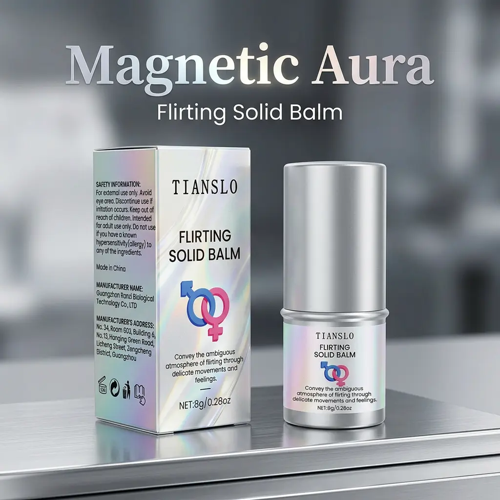 Body Perfume Stick for Adults, Long-Lasting Travel Size Solid Balm with Silky Wax Base - Floral Gourmand Scent, 0.28oz, Date Night, Magnetic Aura, 100% Travel & Tsa-Friendly