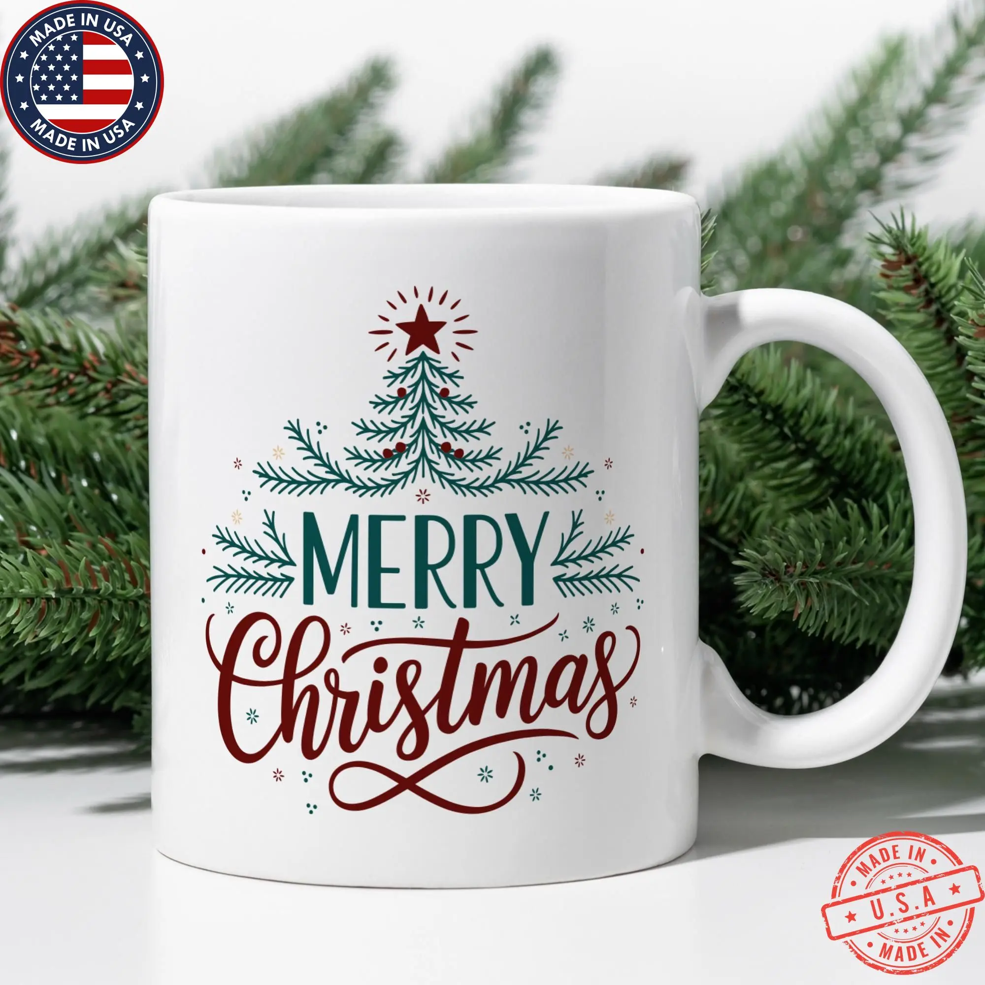 [Sale off up to 50%] Merry Christmas Mug, Gift for Friend, Holiday Gifts, Christmas Mug Gift, Christmas Gift, Holiday Coffee Mug, Colorful Mug, Holiday Mug