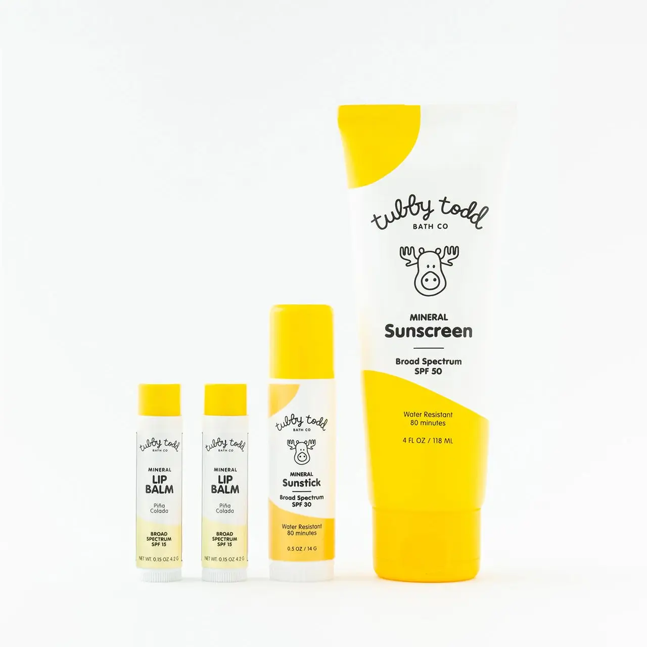 Tubby Todd Face and Body Mineral Sunscreen Kit for Baby, Toddler and Kids. Zinc SPF. Tubby Todd Face and Body Mineral Sunscreen Kit for Baby, Toddler and Kids. Zinc SPF.