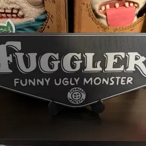 3D Printed Fuggler Sign with Stand
