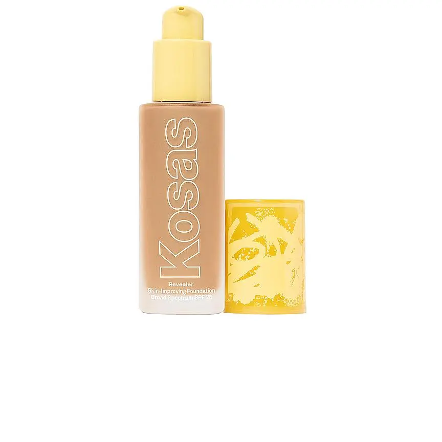 Kosas Revealer Skin Improving Foundation SPF 25 in Light Medium Neutral 200 Kosas Revealer Skin Improving Foundation SPF 25 in Light Medium Neutral 200