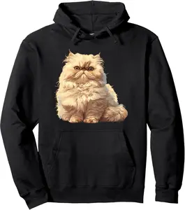Persian Cats Persian Cat Pullover Hoodie