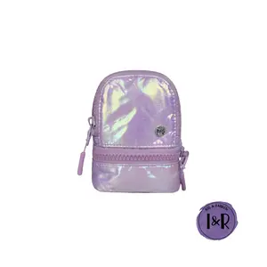 The Iris Little "B" (Get Your Head Out Of The Gutter) Bag Charm (#L003) Wallet Zip - By Iris & Rainbow