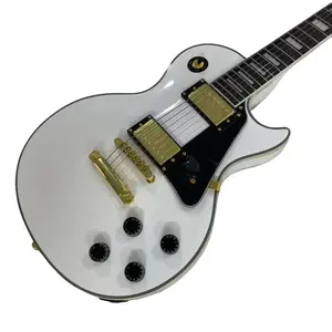 22 frets electric guitar, mahogany body, rosewood fingerboard, 6 strings, HH pickups, gold hardware