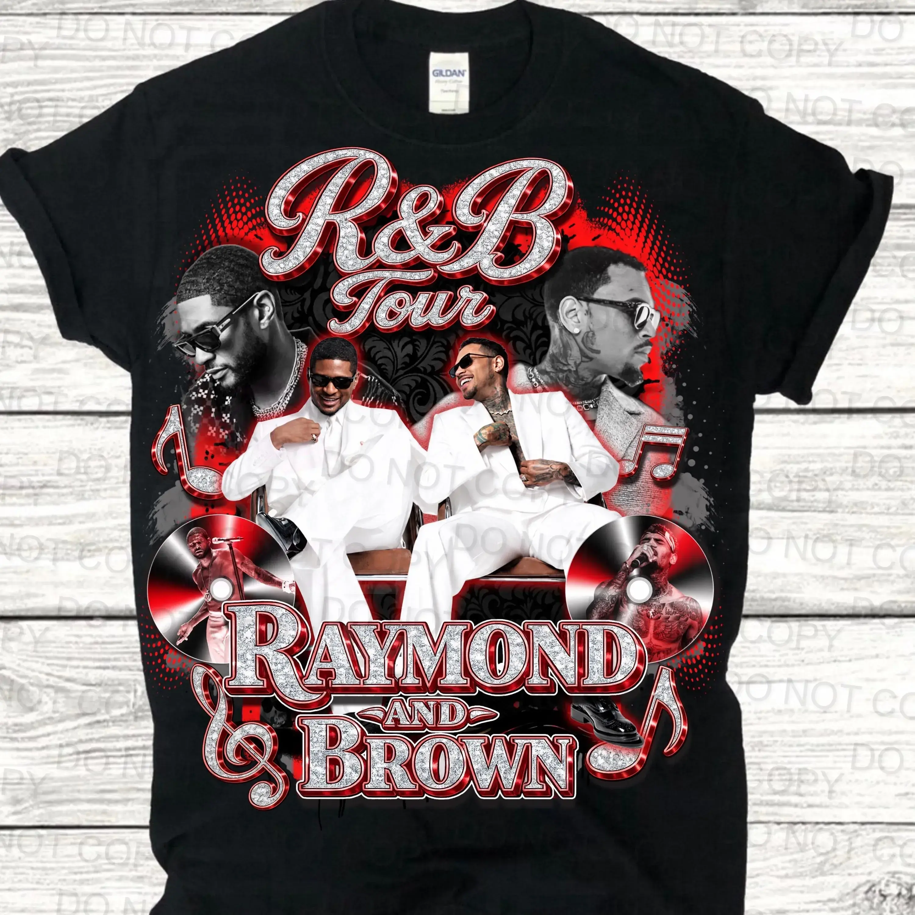 Raymond and Brown R&B Tour 2026 Music Lovers T-Shirt For Men Women Unisex Graphic Tee Streetwear Crewneck Casual Top Clothing Menswear Outfits .