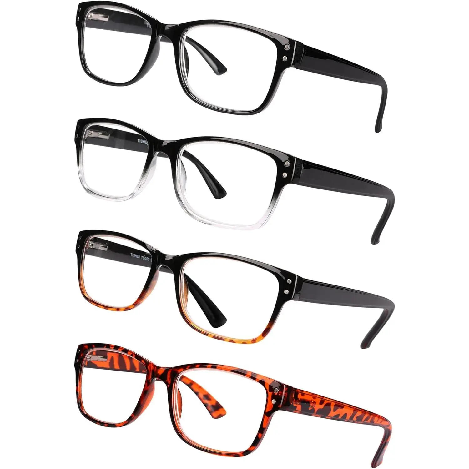 Black+black Clear+tortoise Shell+black Tortoise