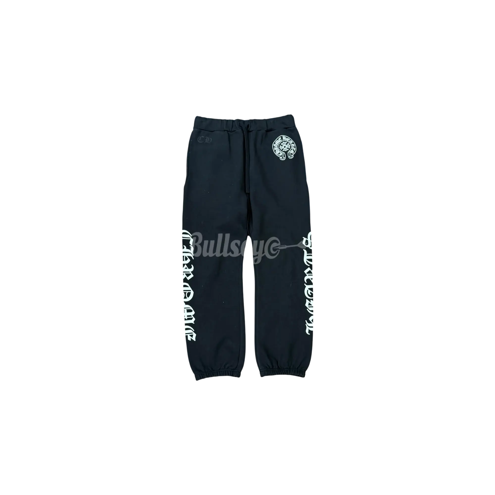 Chrome Hearts Horseshoe Letters Black Sweatpants