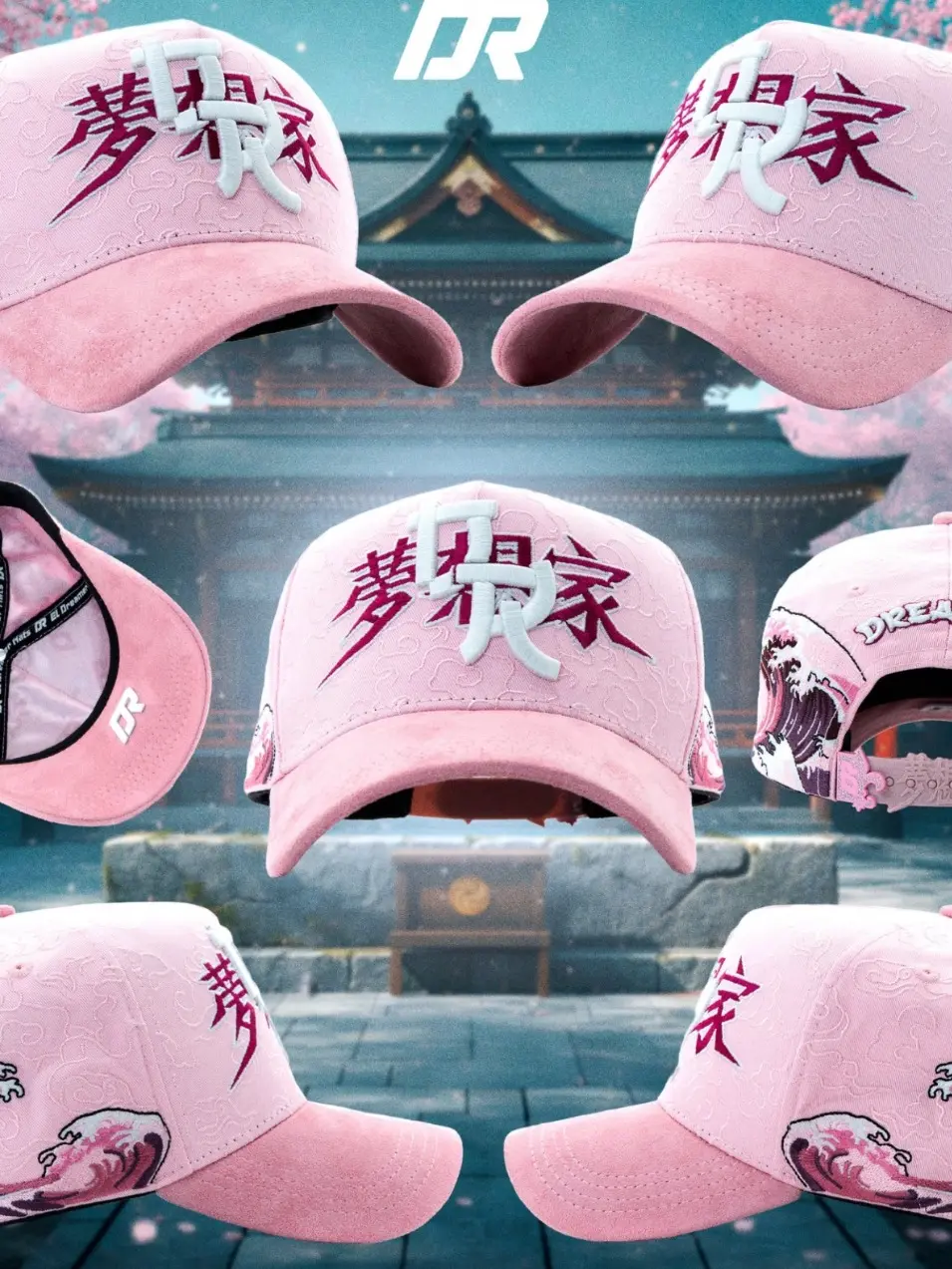 NAMI Pink Premium Snapback Hat - Dreamer