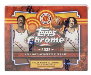 2025 Topps Chrome McDonald's All American Basketball Hobby Box