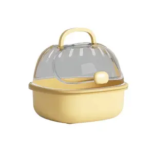 🔥   HOLD UP! Escape-Proof Hamster Mansion! ✨   Transparent Pop-Up Cage w/ 360 °   Airflow & Lock System. Folds Flat in 3 Secs! 🏠 ⚡   Perfect for Dwarf Hams!