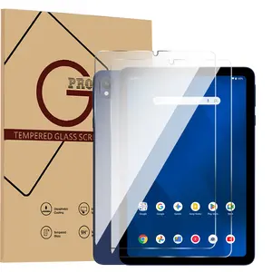 2 Pack Tempered Glass Screen Protector for onn 8.1" Core Tablet 2026 Android 16 9H HD Clear