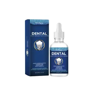 Fluoride-Free Tooth Armor Liquid Drops| Nano Hydroxyapatite, Theobromine & Zinc Oxide| All-in-One Enamel Repair & Remineralization| Anti-Cavity, Teeth Whitening & Fresh Breath| Gentle Oral Care for Sensitive