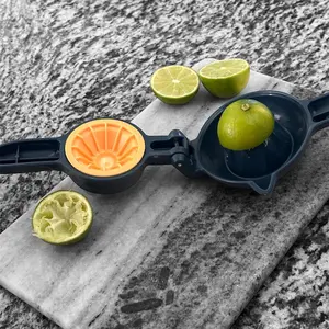 Rotating lemon hand squeezer Kitchen Fruit Utensils Machine Lemon Squeezer Margarita Lemon Lime Green Yellow Sour Citrus Health Salad Pico De Callo Exprimidor de Limón limones salud comida bebidas frescas fresco