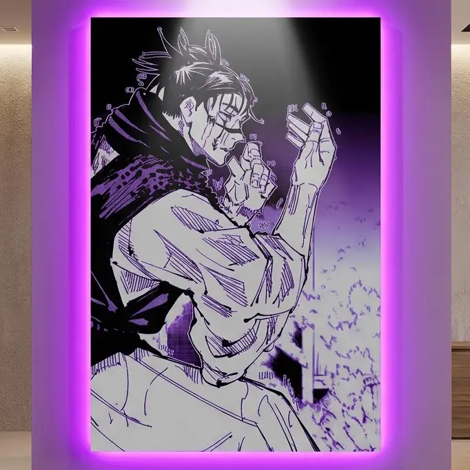 JUJUTSU KAISEN Poster, JUJUTSU KAISEN Choso Poster, Artistic Elegant Modern Minimalist Anime Wall Art Print, Home Supplies for Indoor Anime Room Decor