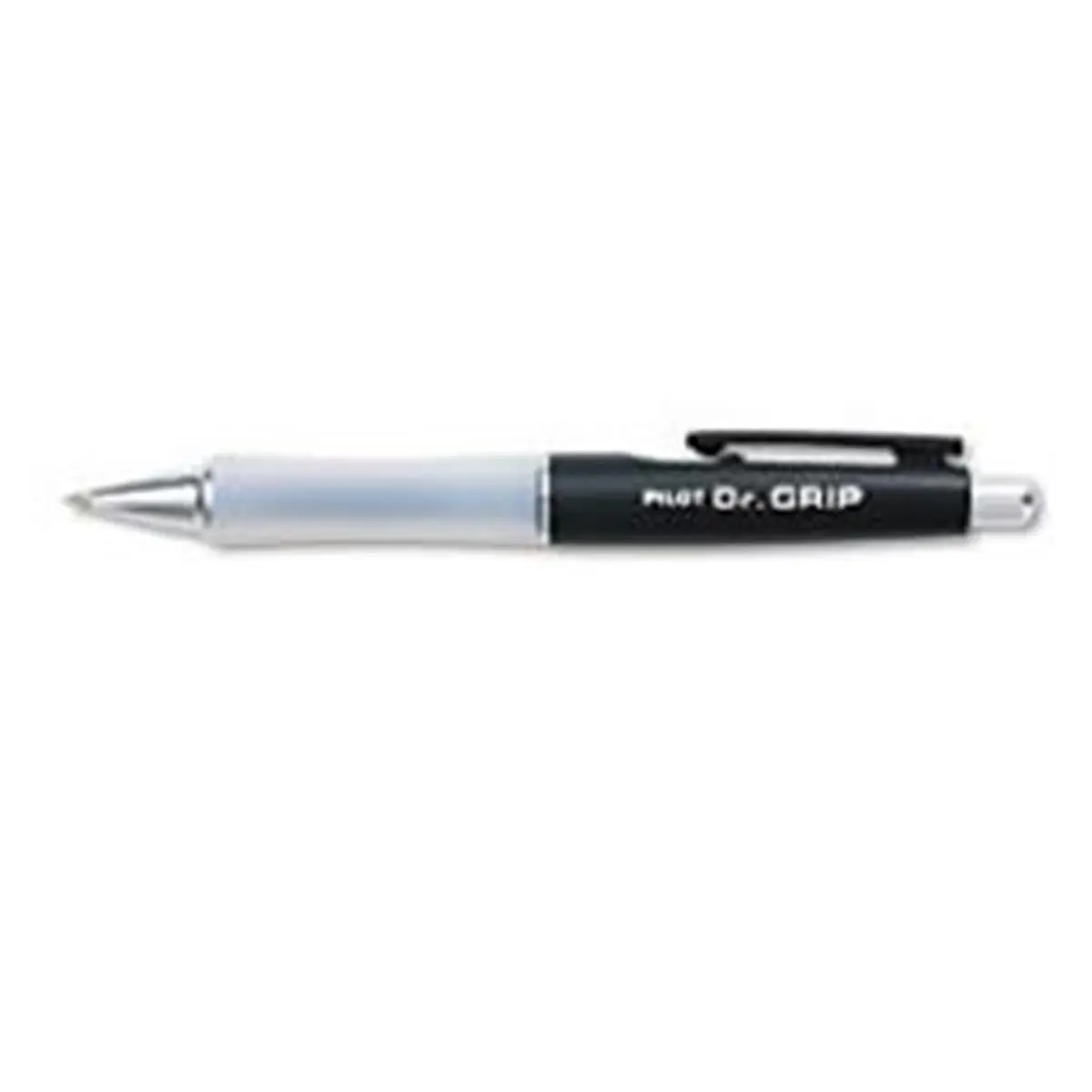 Pilot Dr. Grip Retractable Ballpoint Pen - 1 Pen, Black Ink, Medium Tip, Arthritis Users-Friendly, Alleviates Writing Fatigue, Ease of Use by Arthritis Foundation, Office Stationery Writing Tool, Protects Pockets