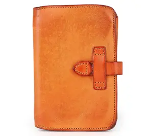 Old Trend Leeds Bi-fold Leather Passport and Card Holder