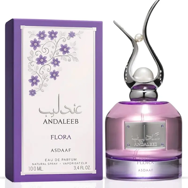 Andaleeb Flora Eau de Parfum Spray 100ml (3.4 oz) by Asdaaf | Your Signature of Timeless Femininity