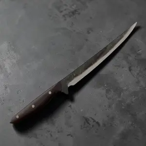 Dao Vua V3 52100 Carbon Steel 190mm Filet Knife - Rosewood Handle