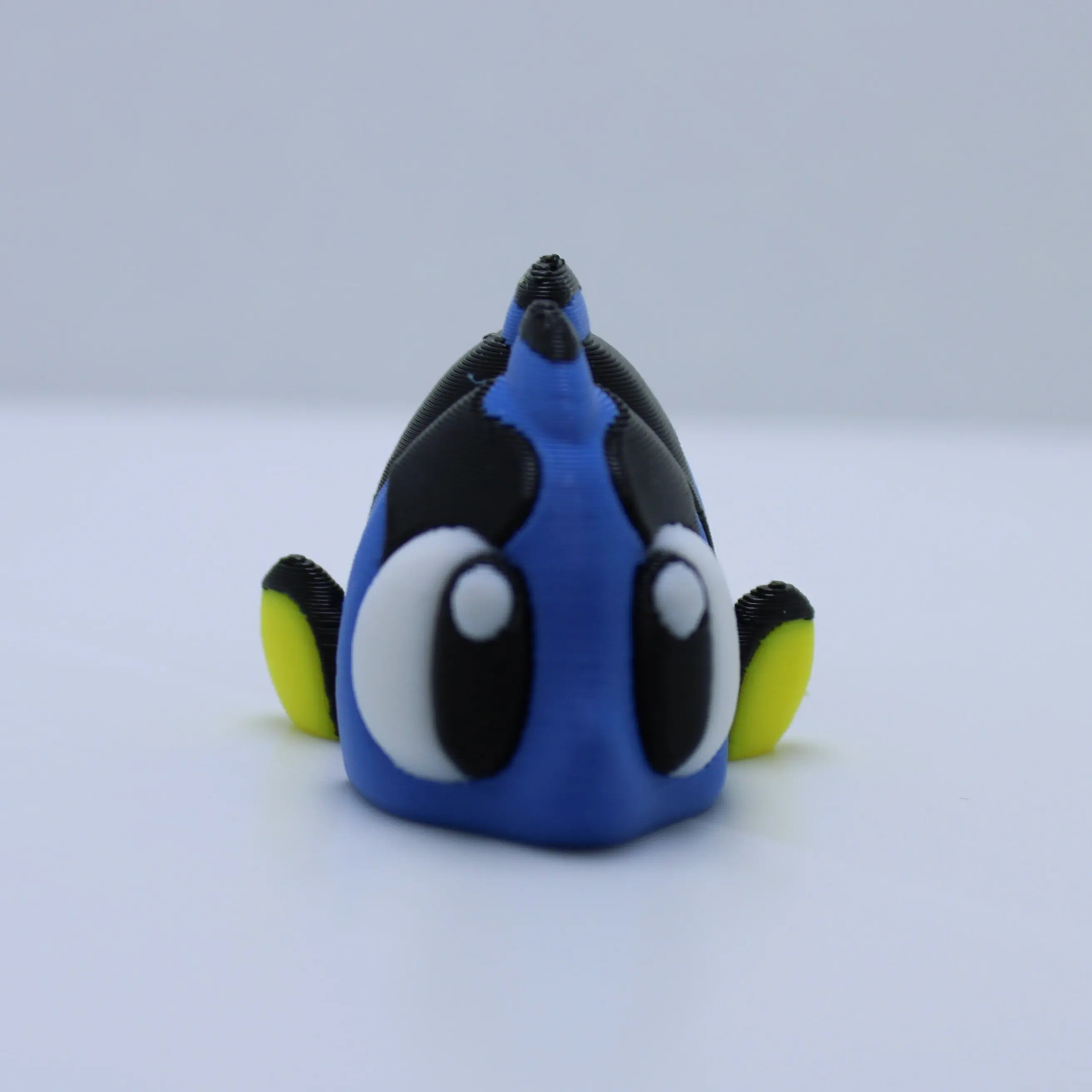 Forgetful Blue fish fidget-3d printed desk buddy