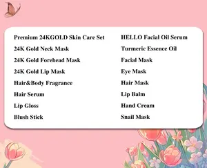 LINK-ONE Golden Fragrance Hair & Body Care Set