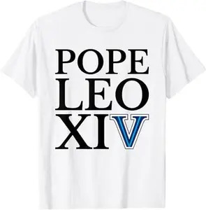 Robert Francis Pope Leo XIV Vatican Villanova T-Shirt