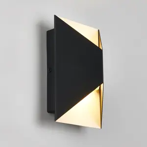 Tria LED indoor-outdoor wall light